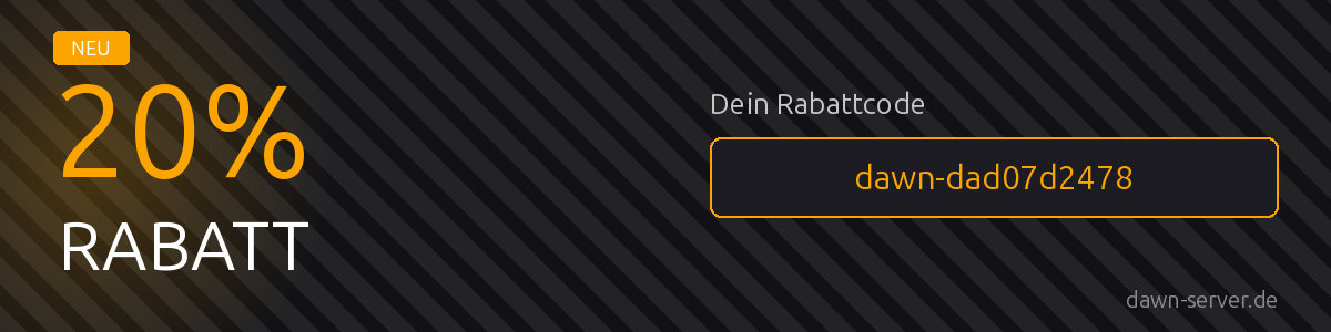 20 % Rabatt zum Launch unserer neuen Website